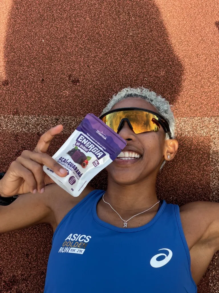 Recordista mundial de atletismo T20 prefere comida de verdade!